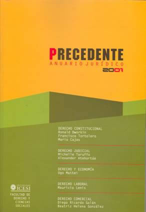 Universidad Icesi-Agencia de Prensa-Anuario Precedente Jurídico