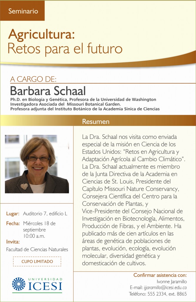 Seminario Barbara Schaal
