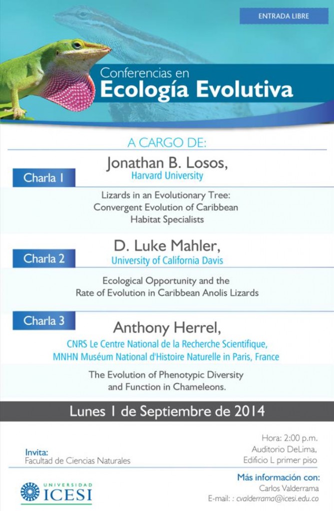 Ecología Evolutiva Conferencias