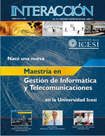 Interacción Online - Universidad Icesi - Portada Revista Interacción edición 30