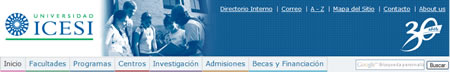Universidad Icesi - Interacción Online - Nuevo sitio Web Icesi