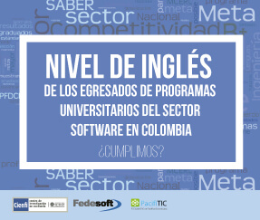 Nivel de inglés de los egresados de programas universitarios del sector software en Colombia 2015
