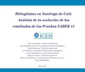Bilingüismo en Santiago de Cali - Análisis de la evolución de los resultados de las pruebas SABER 11 - 2016