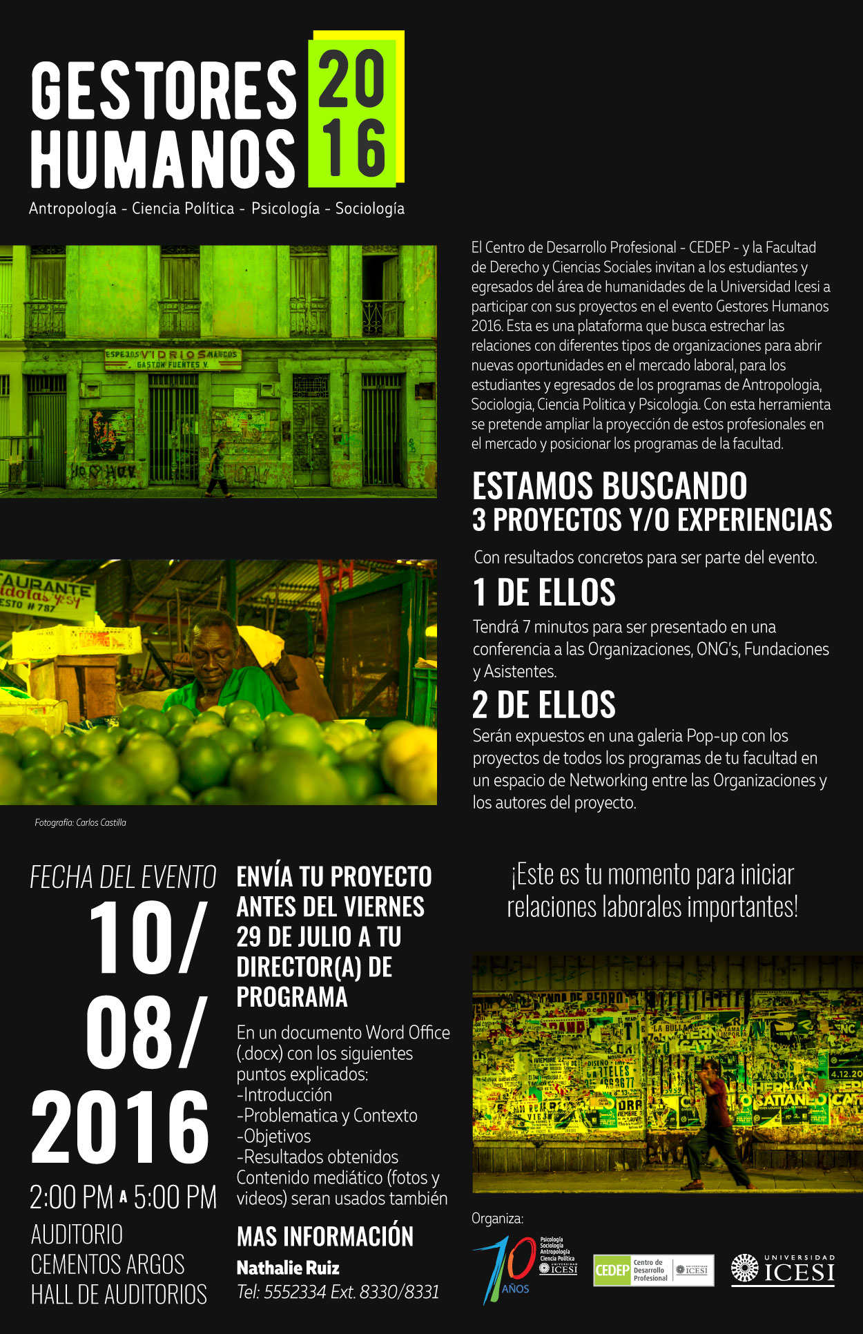 convocatoria proyectos