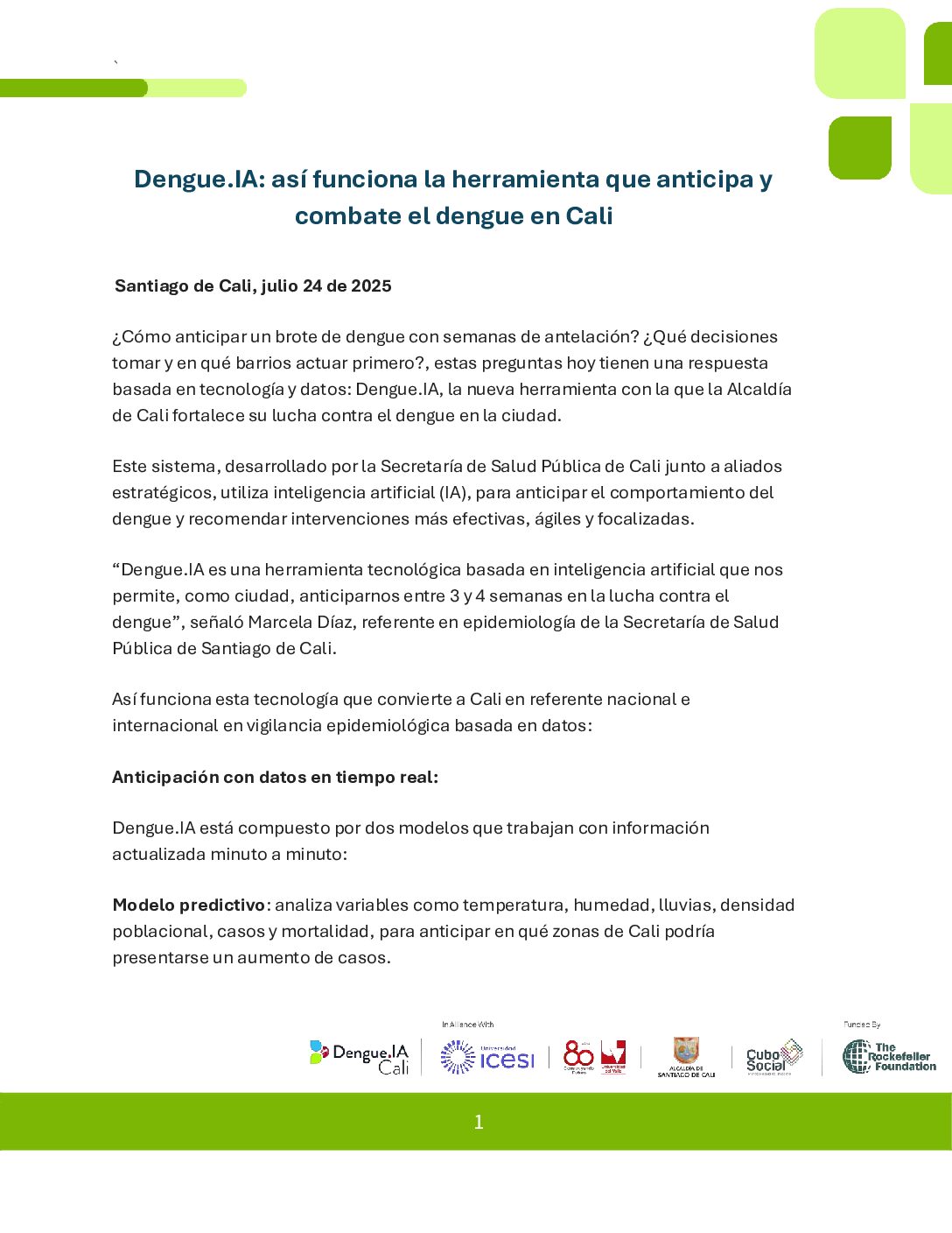 Infografía Dengue.IA