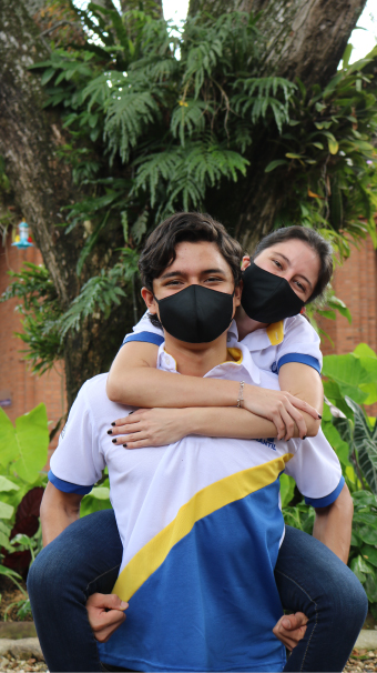 Estudiantes del consejo juntos