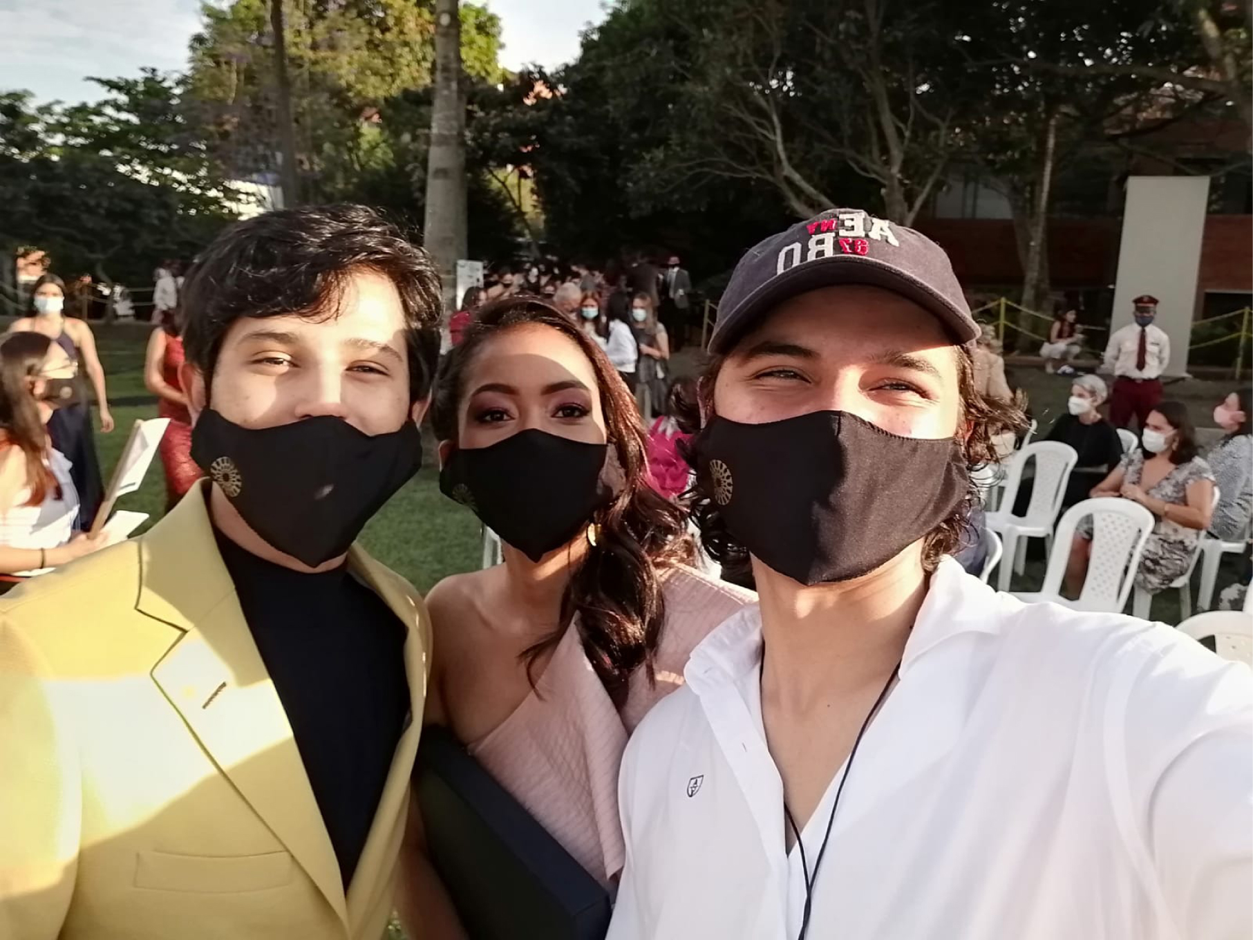 Estudiantes del consejo juntos