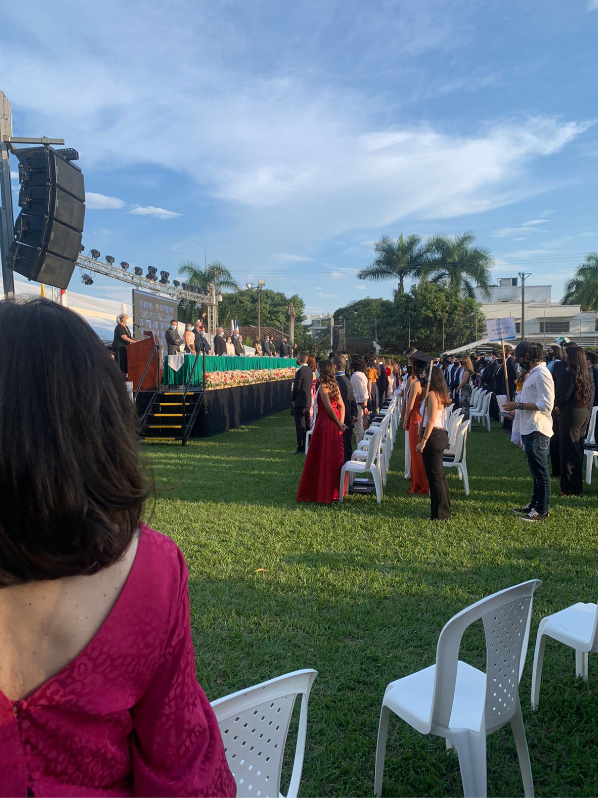 Estudiantes del consejo juntos