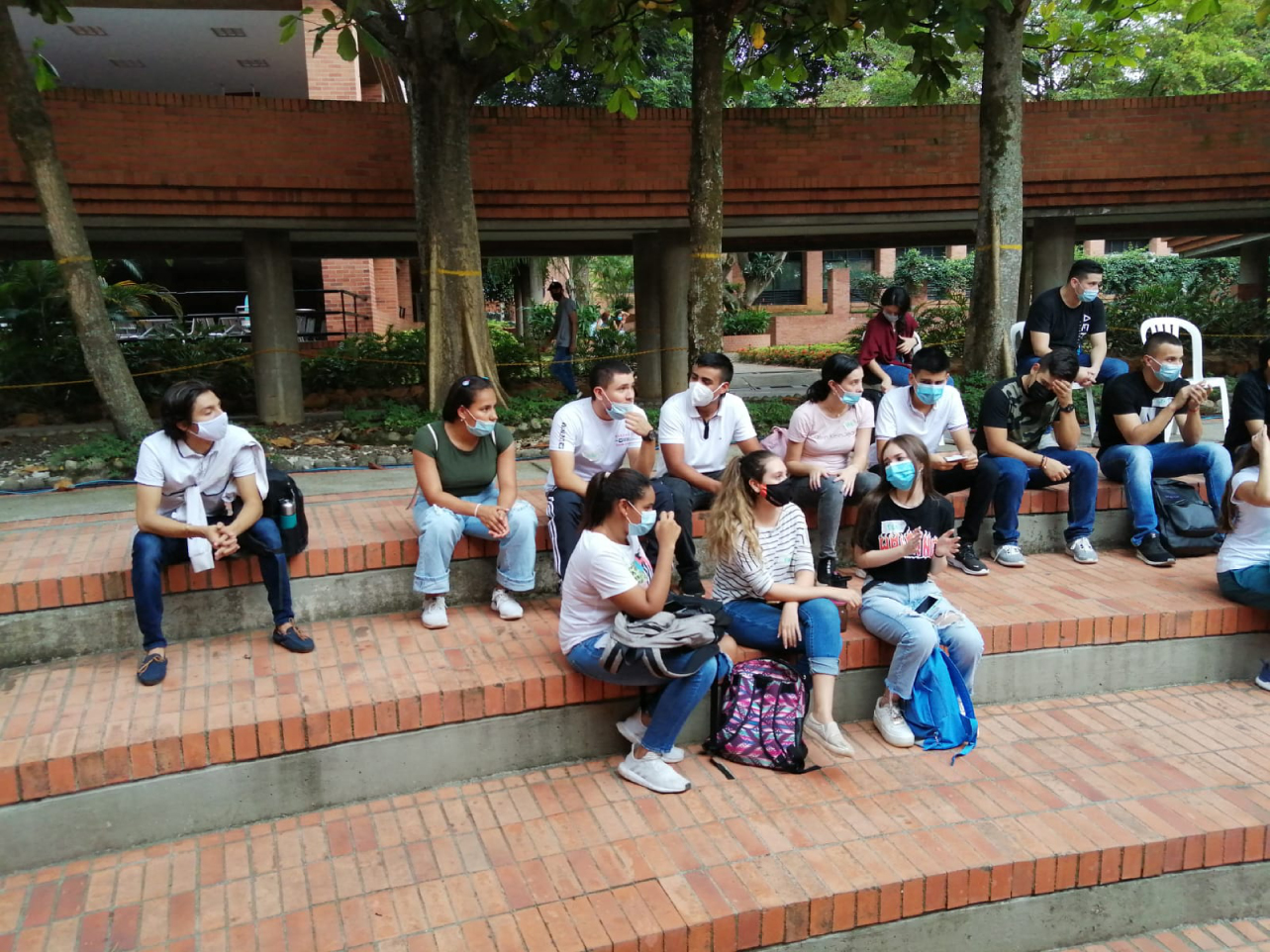 Estudiantes del consejo juntos