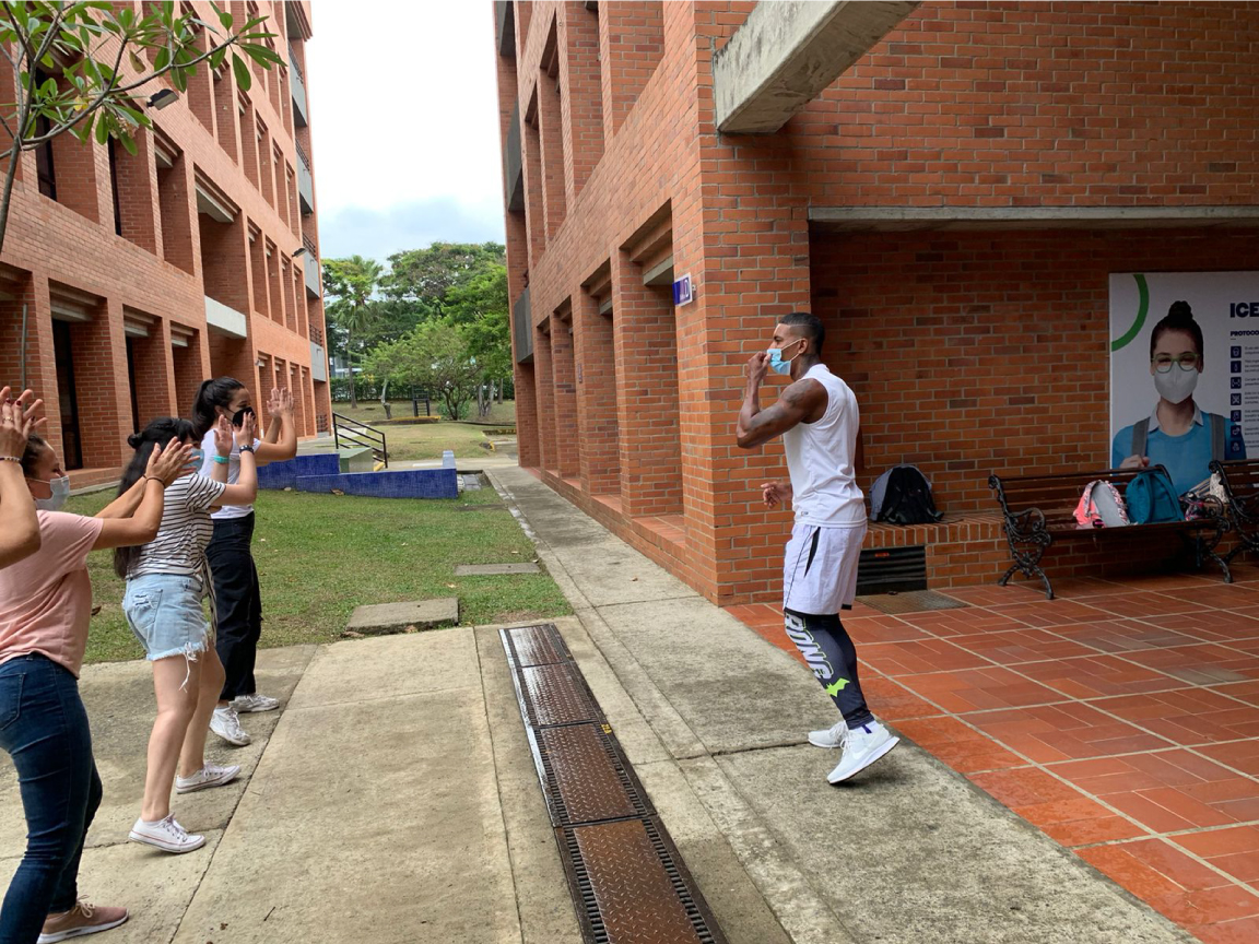 Estudiantes del consejo juntos