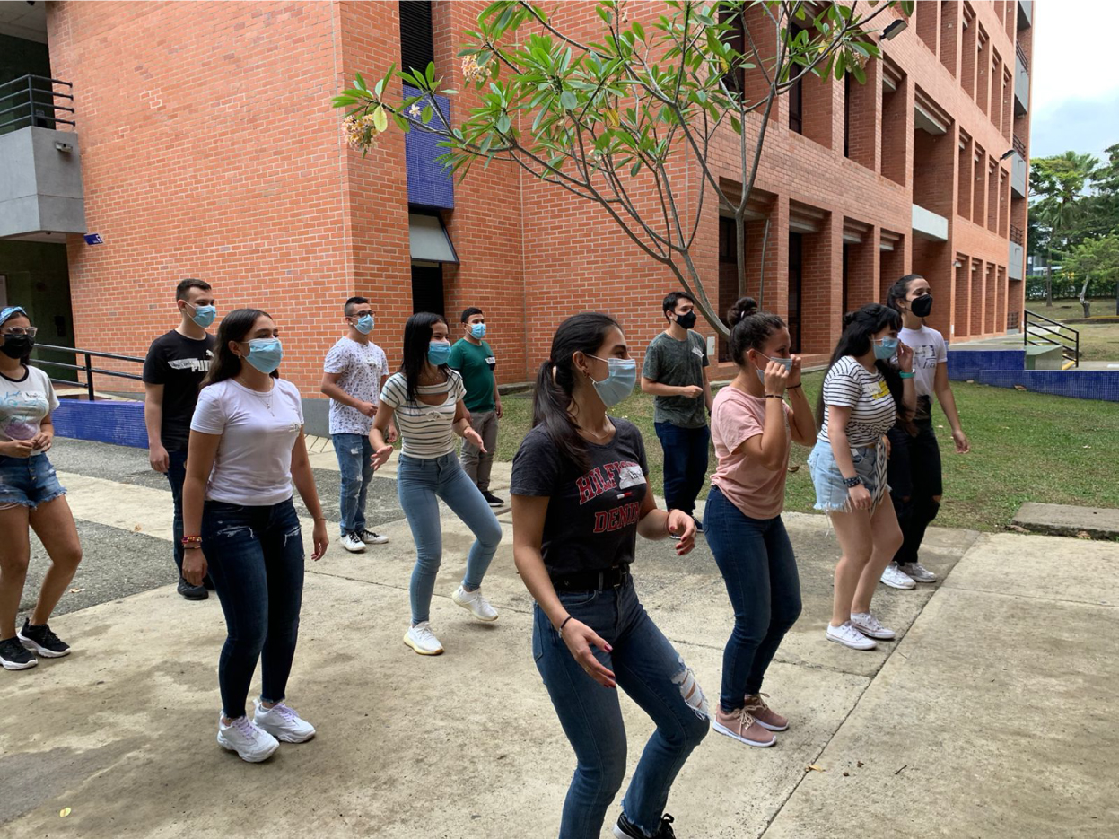 Estudiantes del consejo juntos