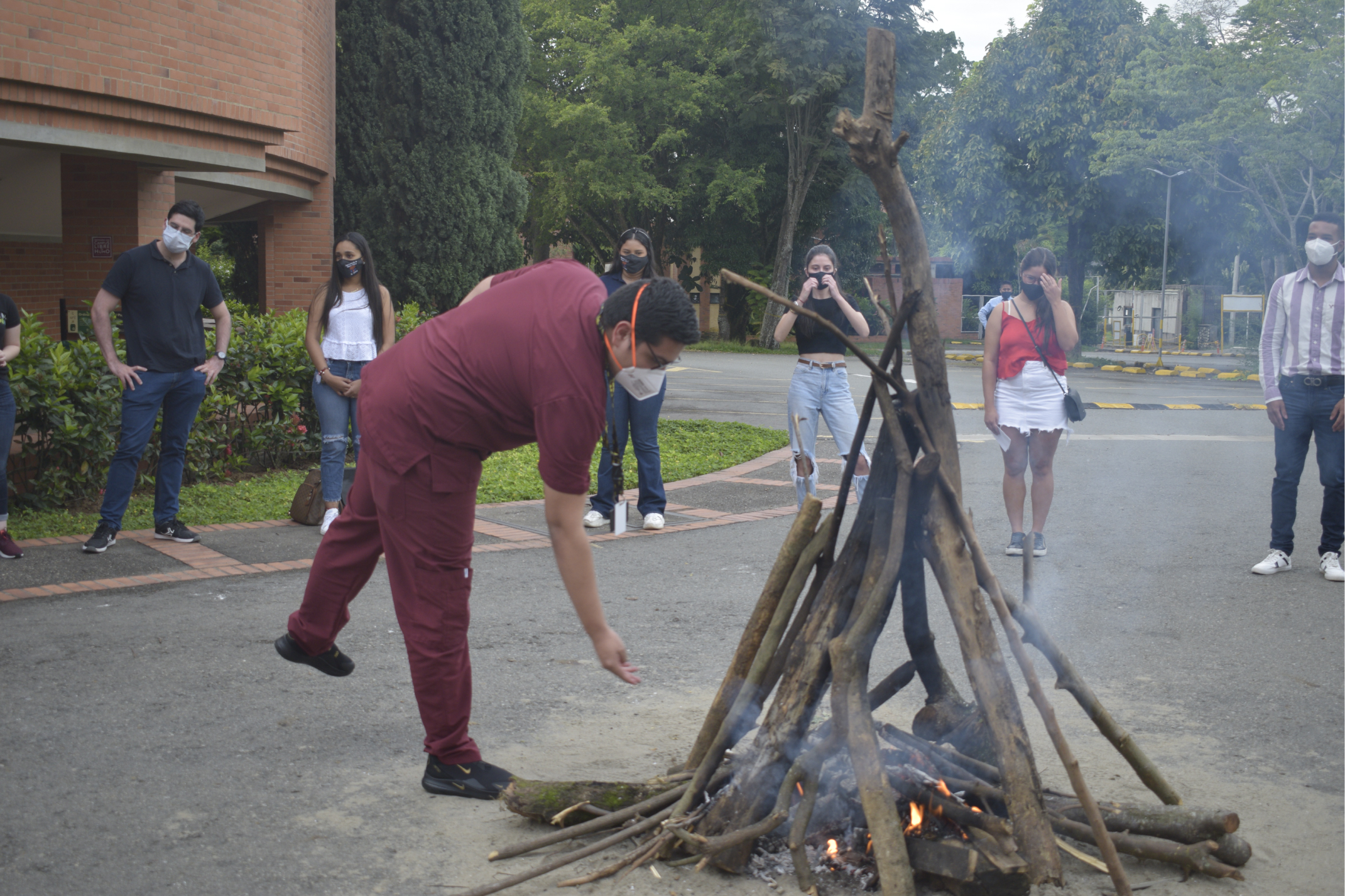 Estudiantes del consejo juntos