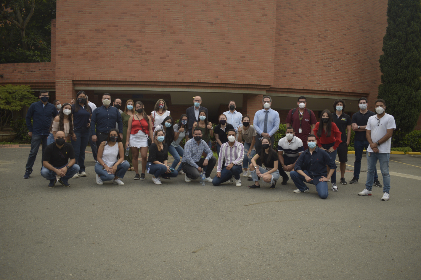 Estudiantes del consejo juntos