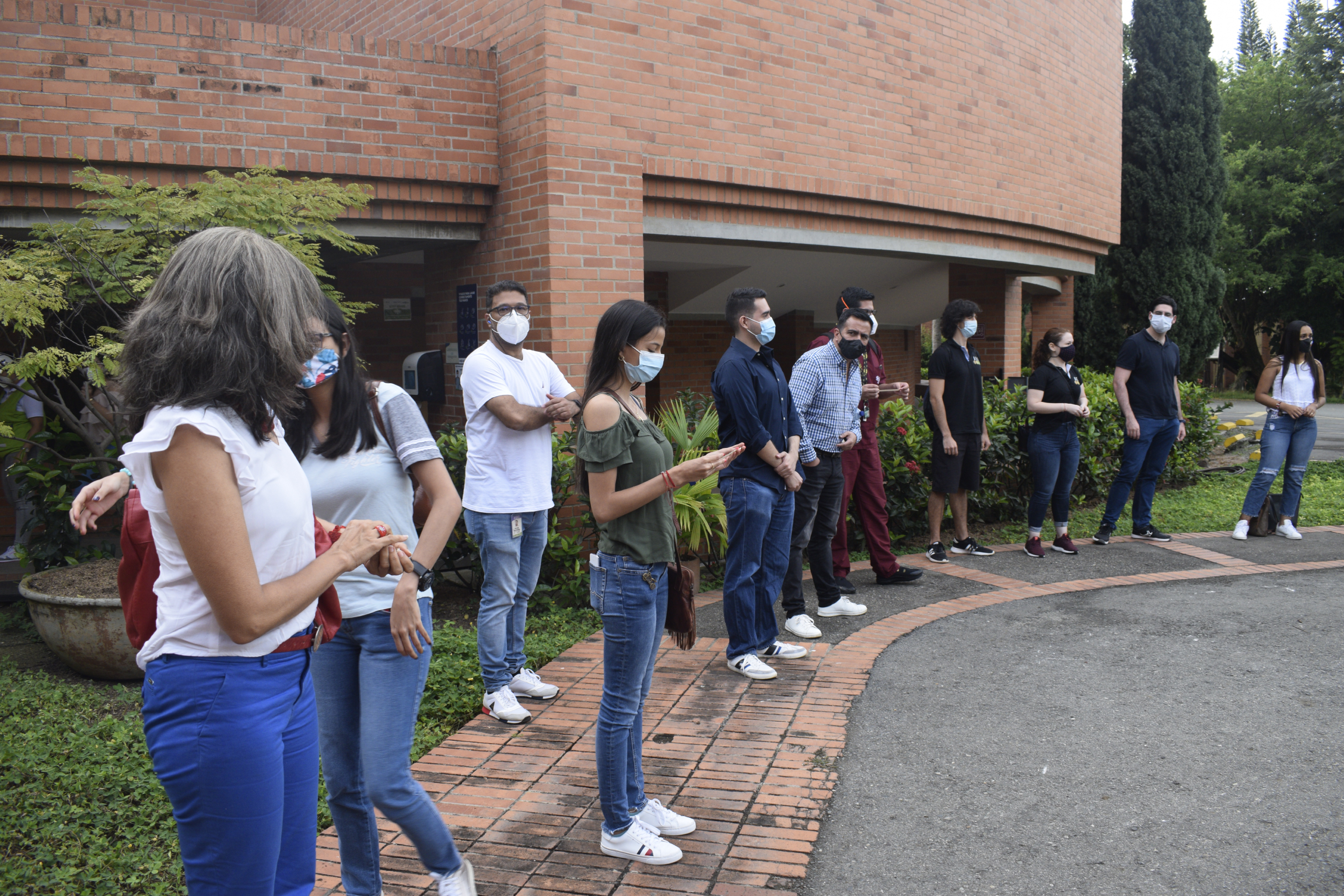 Estudiantes del consejo juntos