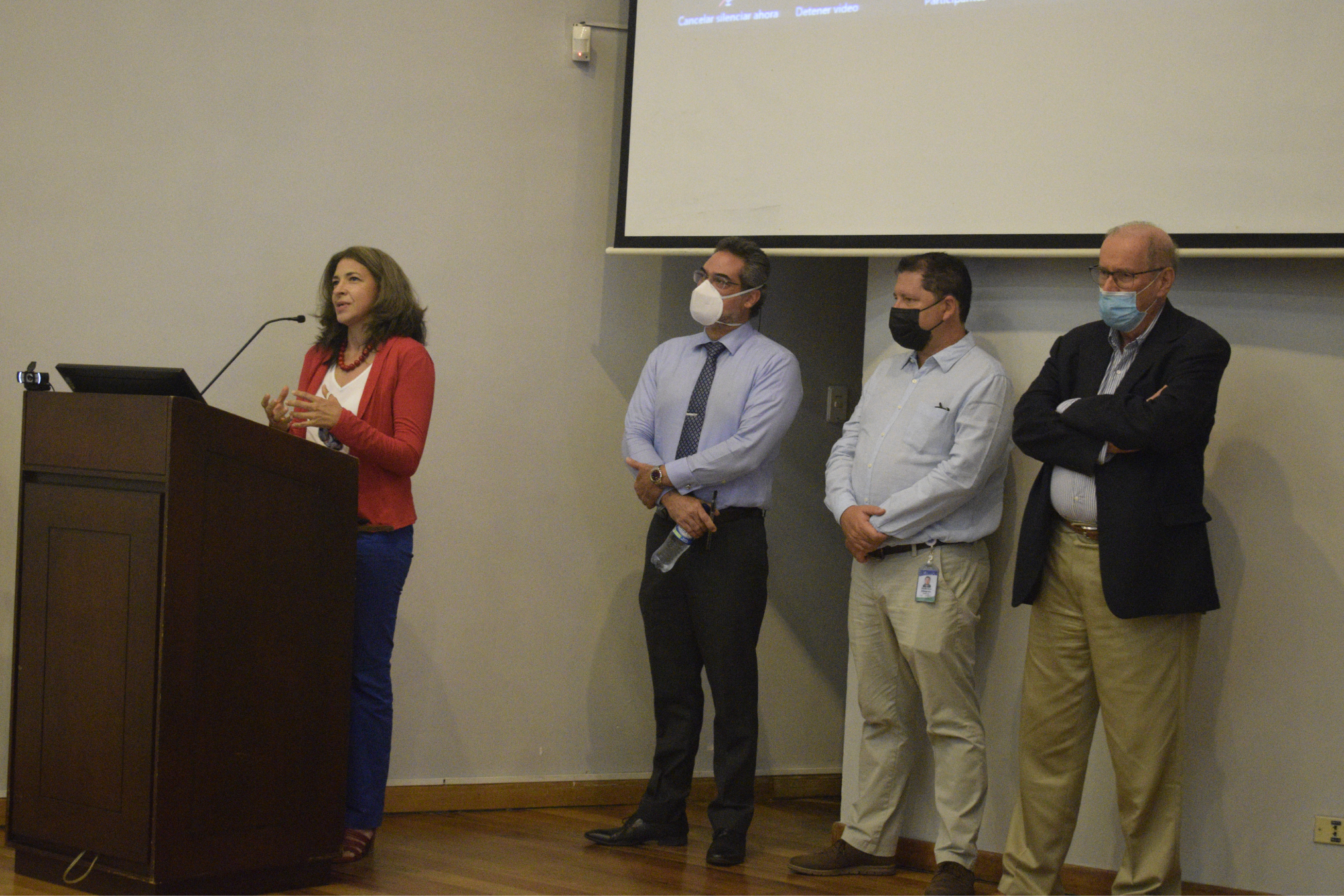 Estudiantes del consejo juntos