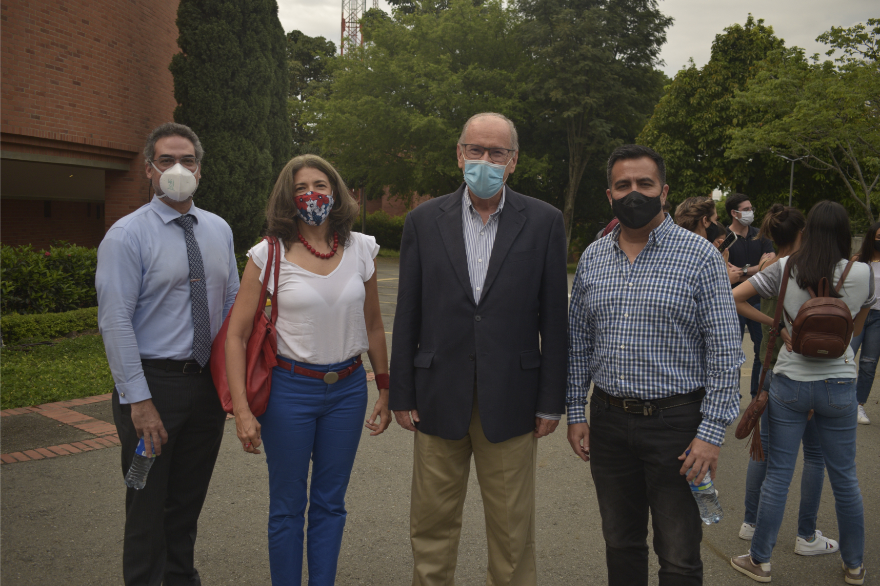 Estudiantes del consejo juntos