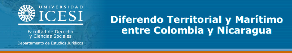 Diferendo Territorial y Martimo entre Colombia y Nicaragua