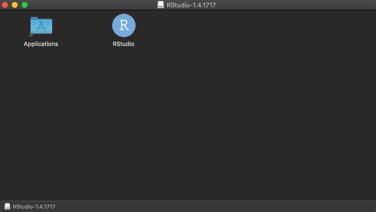 Instalación de RStudio en macOS