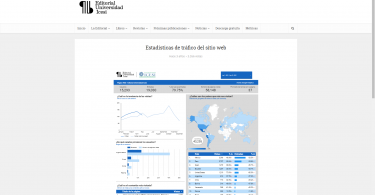 Estadísticas de tráfico del sitio web | Editorial Universidad Icesi