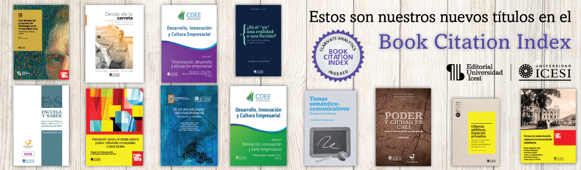 Icesi en Book Citation Index (WoS) 2020 | Editorial Universidad Icesi
