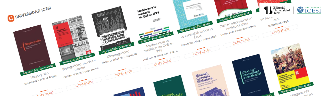 Impresión bajo demanda en la Editorial Universidad Icesi