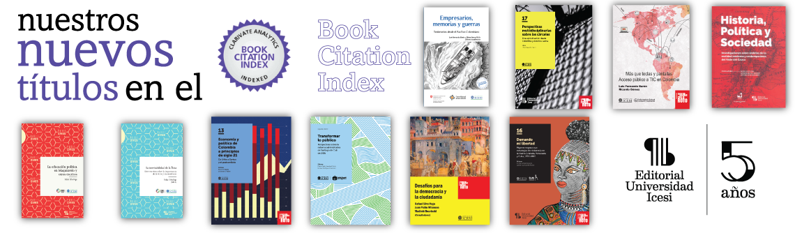 Icesi en Book Citation Index (WoS) 2021 | Editorial Universidad Icesi
