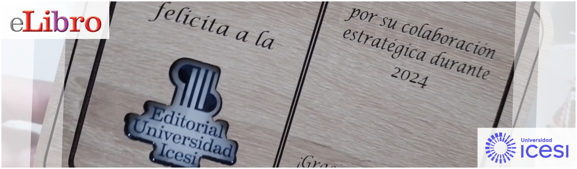 Reconocimiento de eLibro a la Editorial Universidad Icesi