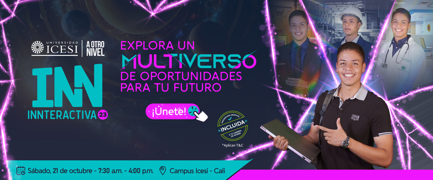 INNteractiva 2023-2: Descubre un Multiverso de Oportunidades en la Universidad Icesi