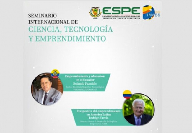 Dr. Rodrigo Varela invitado conferencia virtual ESPE Ecuador