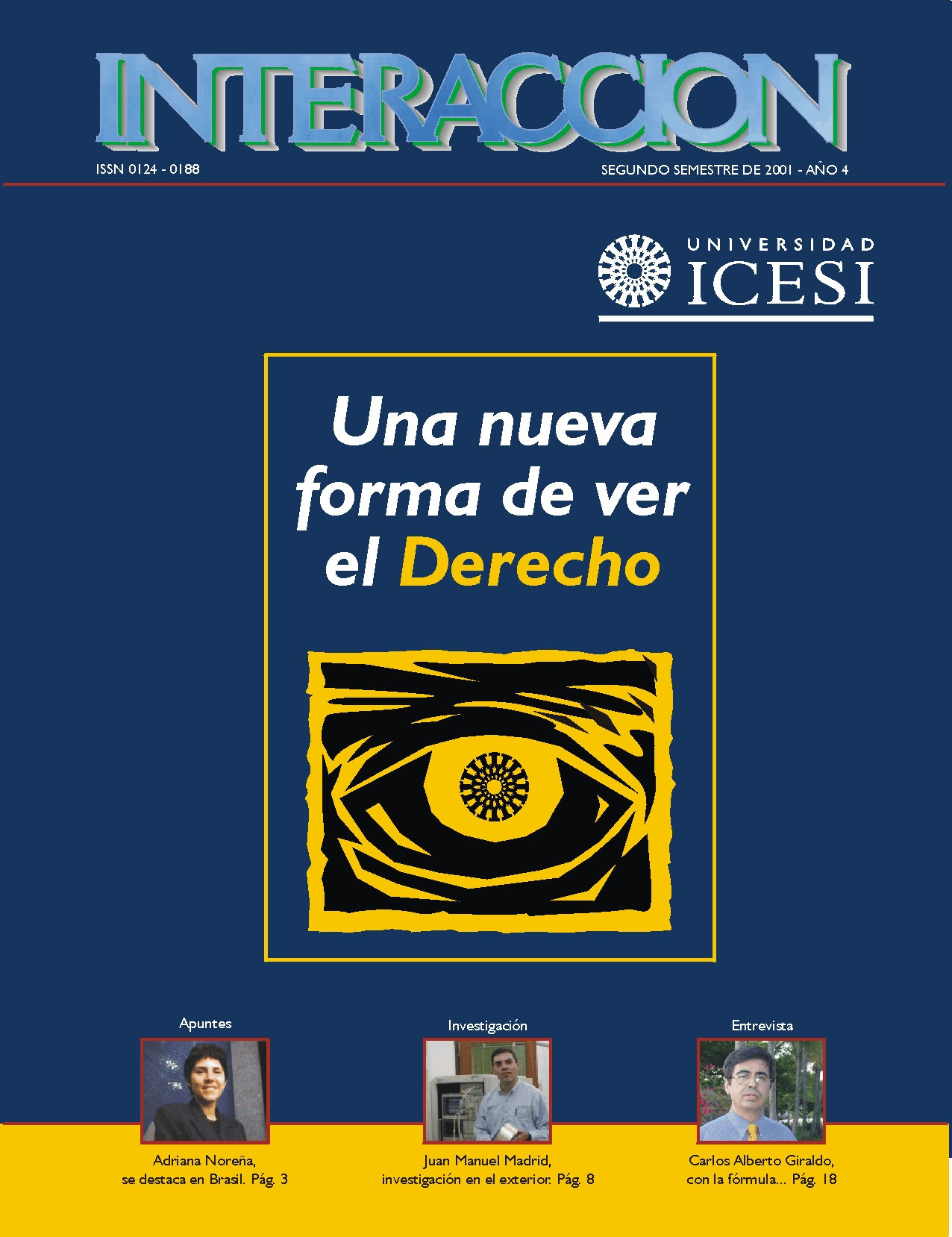 Portada Revista Interacción Edicion 8