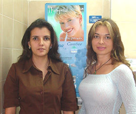 Neysa Lucero Díaz y Marcela Jurado