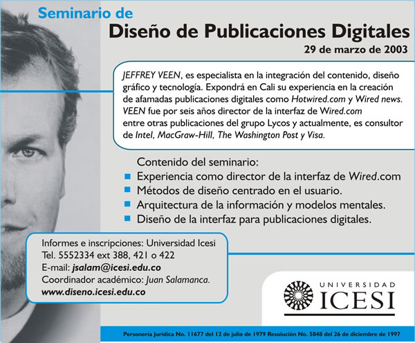 Seminario de Diseño de Publicaciones Digitales