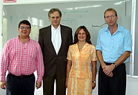 Visita de representantes de Georgetown University