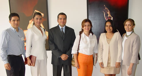 Desayuno con los empresarios Jefes de practicantes 