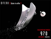 El diseño de un grifo para el baño