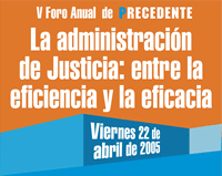 V Foro Anual de Precedente