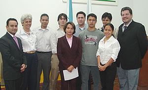 Particpantes Concurso de la Bolsa de Valores