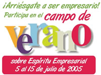 Campo de Verano sobre Estpíritu Empresarial