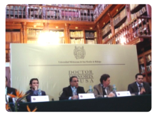 Director de Derecho, en homenaje a Paolo Grossi 