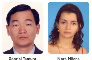 Gabriel Tamura y Nora Milena Villegas