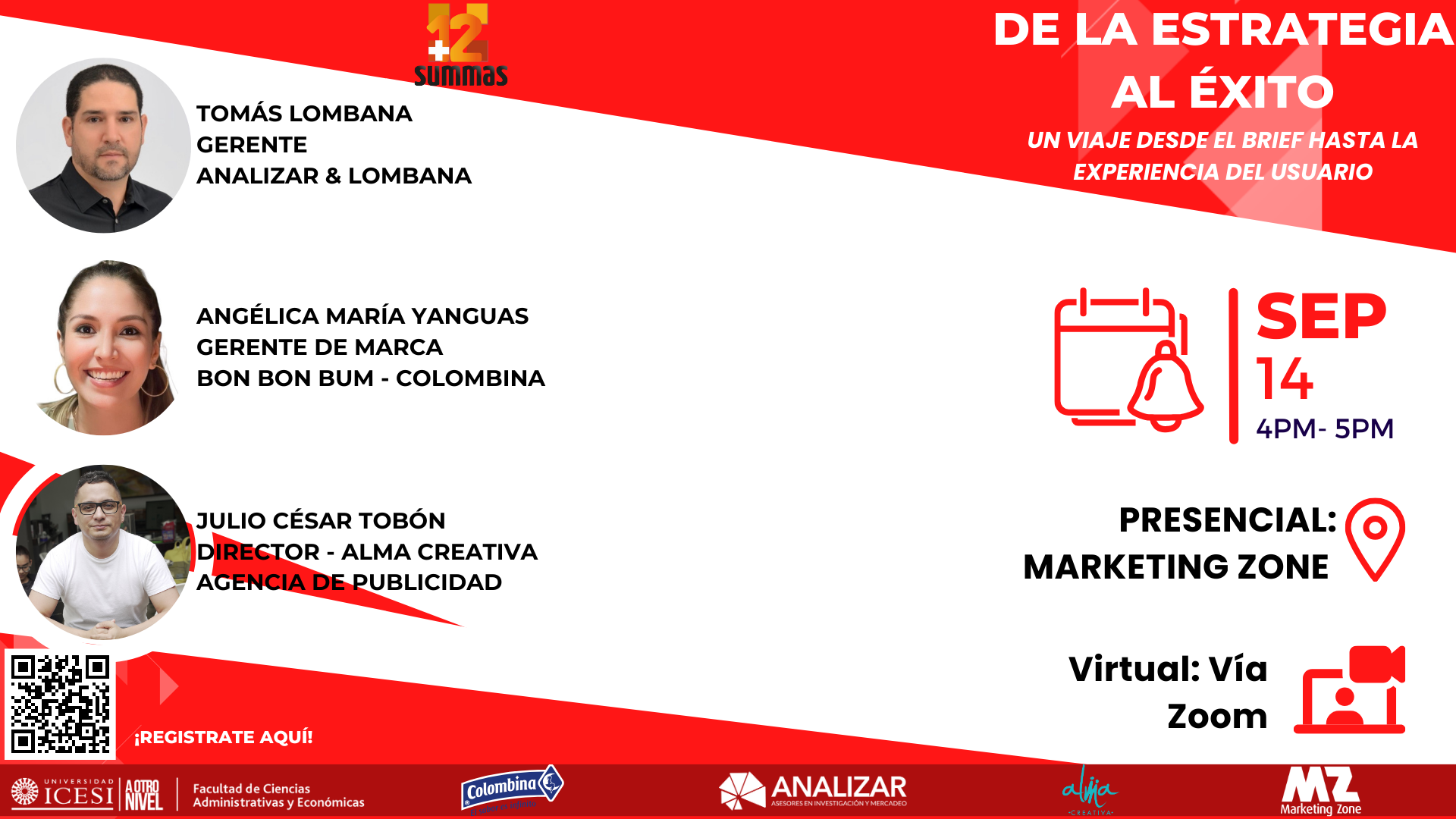 Foro: De la Estrategia al Éxito: Un Viaje desde el Brief hasta la Experiencia del Usuario