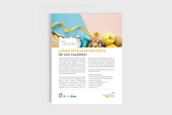 Datos en breve 02 - ¿Cómo está la salud física de los caleños?