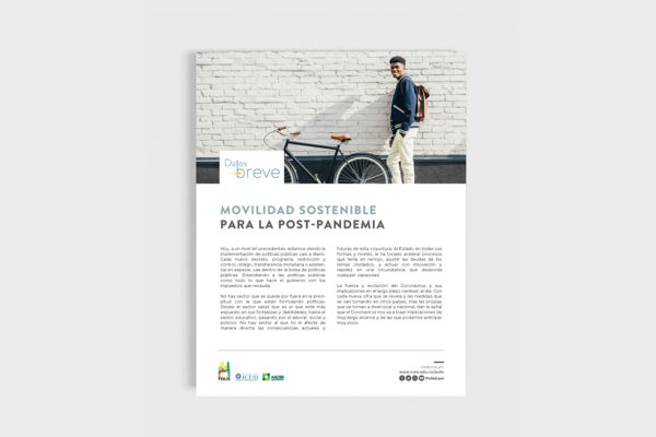 Datos en breve 15 - Movilidad sostenible para la post-pandemia
