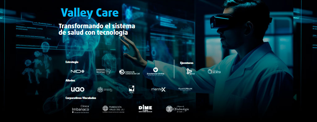Imagen de fondo Programa Valley Care impulsa innovación en salud de la mano de NIDO, Gobernación del Valle, Cámara de Comercio de Cali, Reddi Colombia y la Universidad Icesi