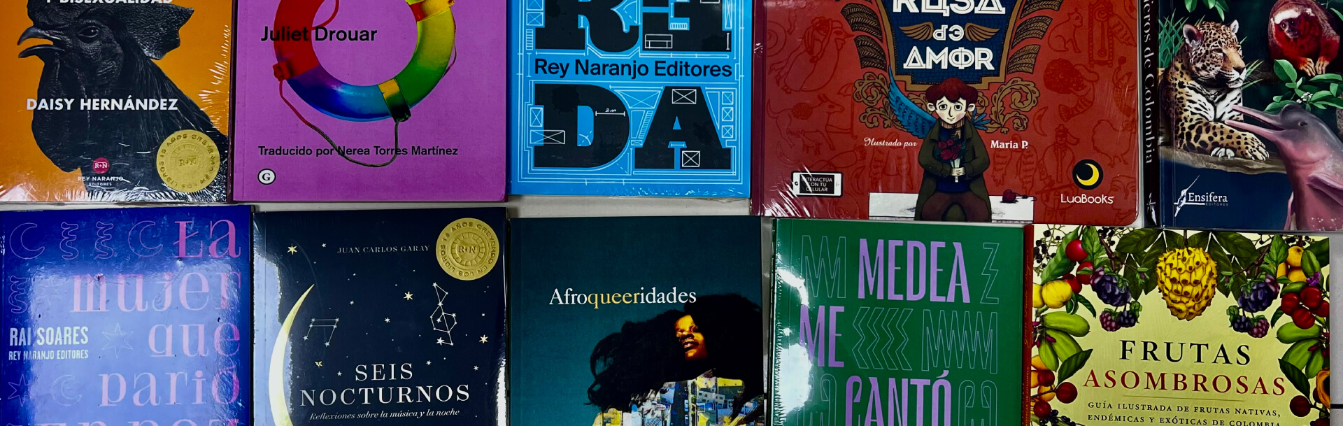 Imagen de fondo Explosión de letras – Más de cien nuevos títulos, algunos con realidad aumentada, enriquecen la colección de la Biblioteca Icesi