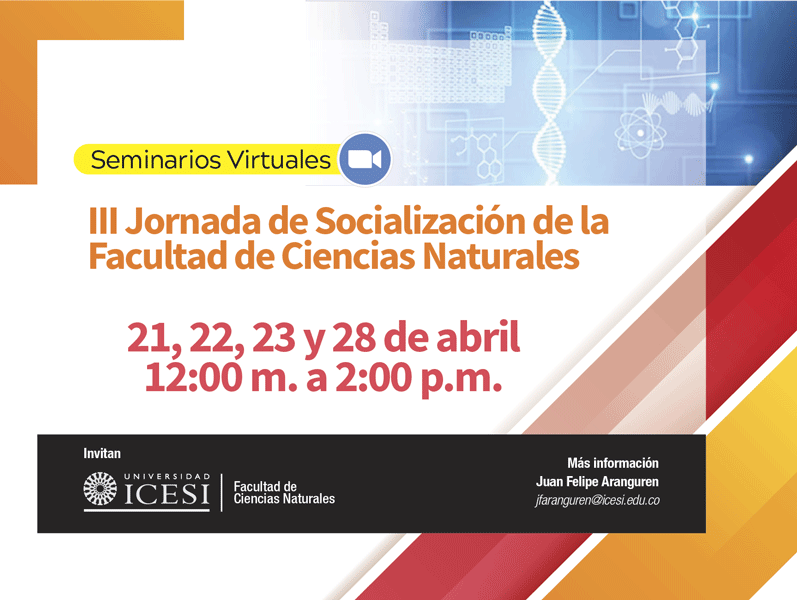 Imagen de fondo III Jornada de Socialización de la Facultad de Ciencias Naturales