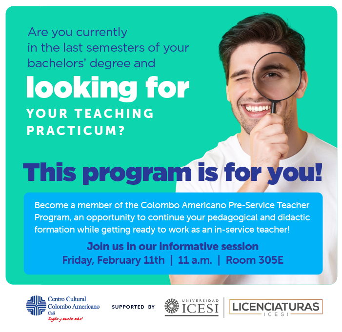 Imagen de fondo Conoce el Semillero del Colombo Americano, una oportunidad de prácticas.