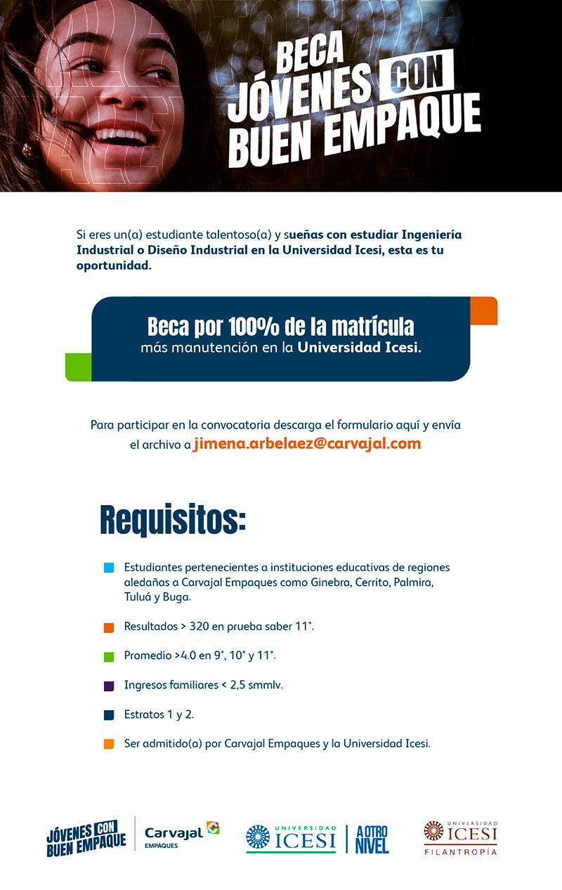 becas jovenes buen empaque