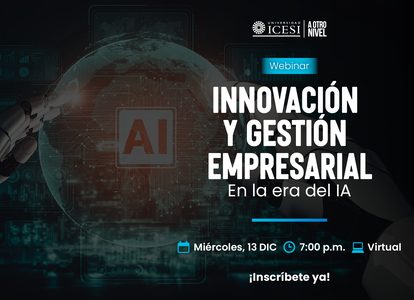 Imagen de fondo Navegando el Futuro de la Gestión Empresarial con IA